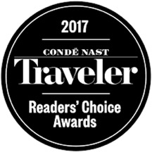 25 October 2017 &#x2013; Cond&#xE9; Nast Traveler Readers&#x27; Choice Awards